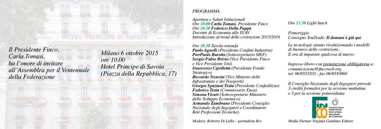 Finco invito programma