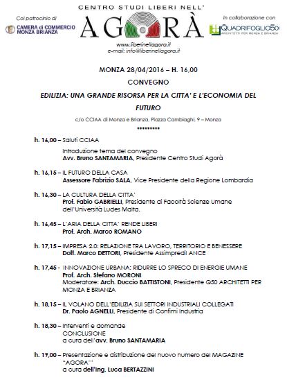 Agorà convegno