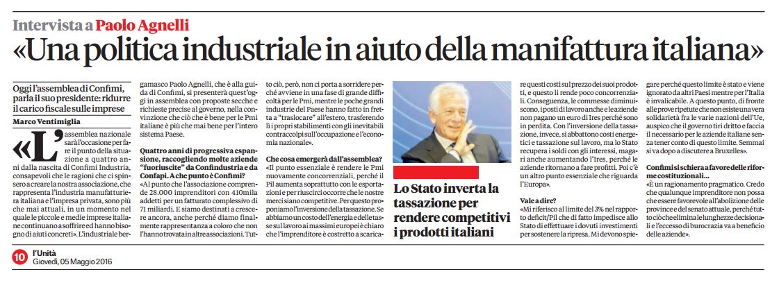 Intervista allUnità