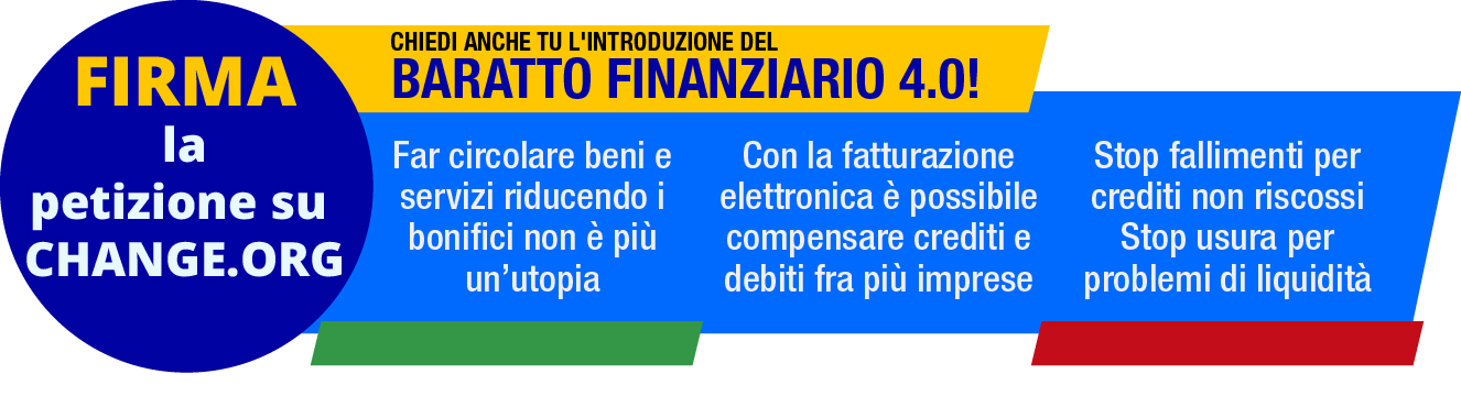 petizione baratto finanziario banner mail